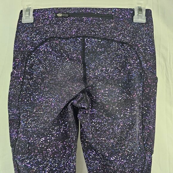Lululemon Speed Up Crop 21" Size 4 EUC Crystalline Multi Luxtreme - Picture 9 of 11